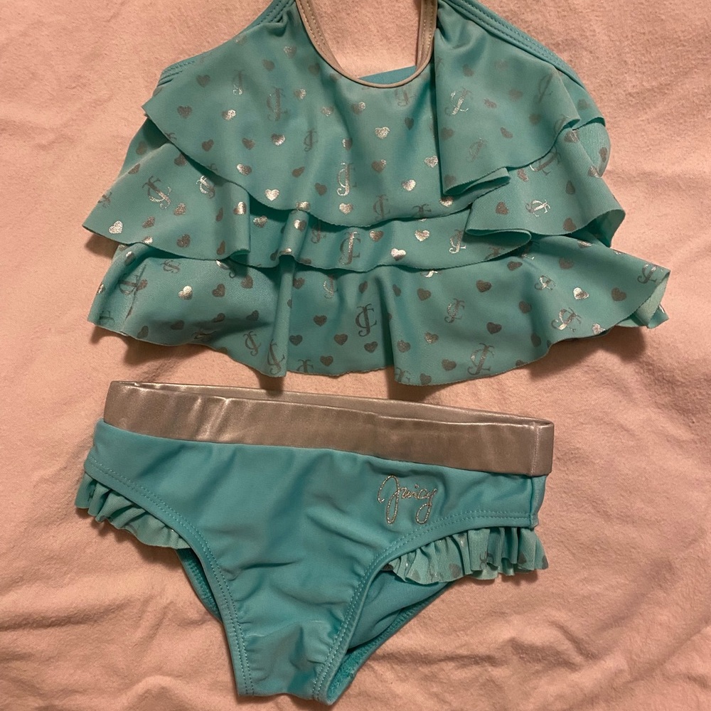 Juicy Couture. bathing suit. Size 4t